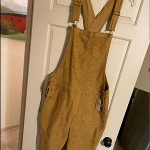 American Eagle Corduroy Overalls